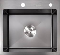 Кухонная мойка Avina HM5045 PVD (графит) - фото