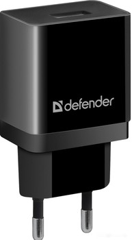 Сетевое зарядное Defender EPA-10 (черный) - фото