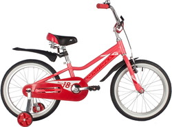 Детский велосипед Novatrack Novara 18 2022 185ANOVARA.CRL22 (красный) - фото