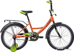 Детский велосипед Novatrack Vector 20 (оранжевый/желтый, 2019) - фото
