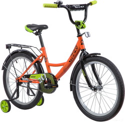 Детский велосипед Novatrack Vector 20 (оранжевый/желтый, 2019) - фото2