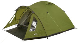 Кемпинговая палатка TREK PLANET Bergamo 4 (зеленый) - фото