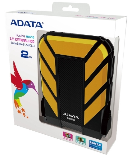 Жесткий диск A-Data HD710 Pro 2TB (Yellow)