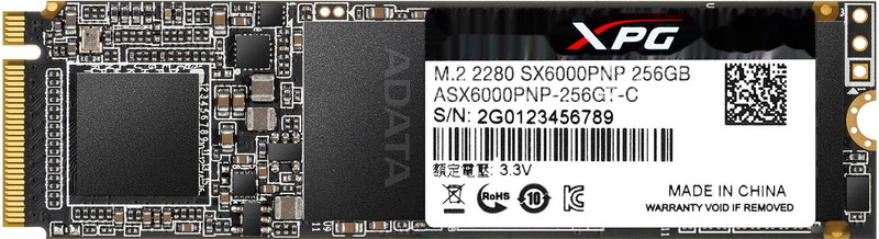 SSD A-Data XPG SX6000 Pro 256GB ASX6000PNP-256GT-C