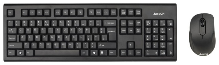 Клавиатура A4Tech 7100N Black USB