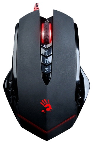 Игровая мышь A4Tech Bloody V8 game mouse Black USB