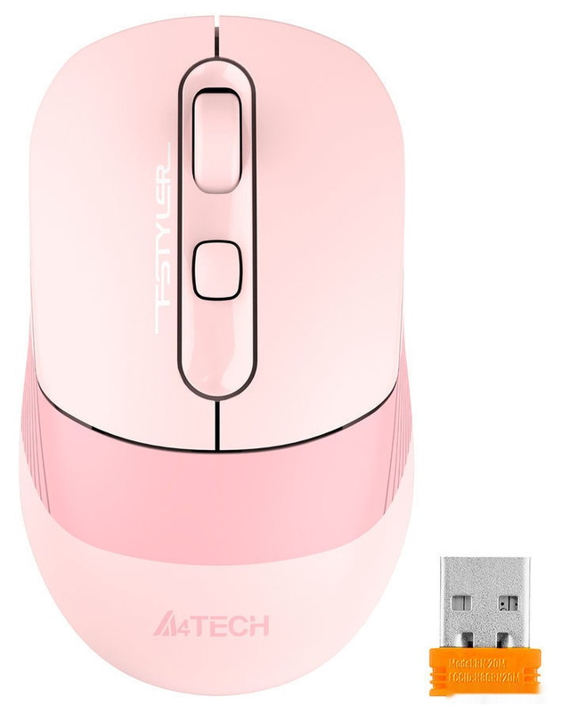 Мышь A4Tech Fstyler FB10C (розовый)