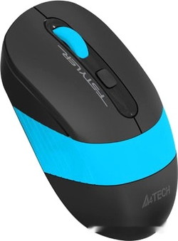 Мышь A4Tech Fstyler FG10 (черный/голубой) - фото2