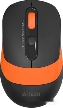 Мышь A4Tech Fstyler FG10 (черный/оранжевый) - фото