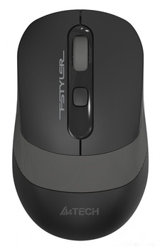 Мышь A4Tech Fstyler FG10S (черный/серый) - фото