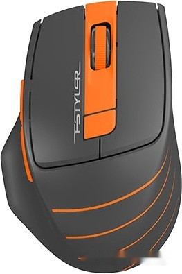 Мышь A4Tech Fstyler FG30 (черный/оранжевый)