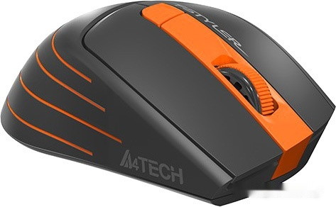 Мышь A4Tech Fstyler FG30 (черный/оранжевый)