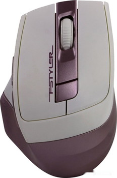 Мышь A4Tech Fstyler FG35 (белый/розовый) - фото