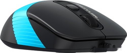 Мышь A4Tech Fstyler FM10 (черный/голубой) - фото2