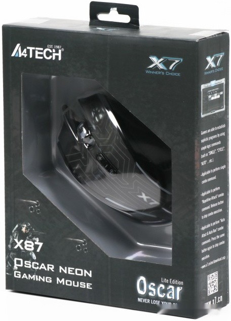 Игровая мышь A4Tech X87