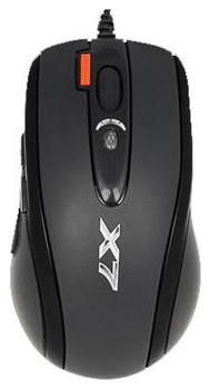 Мышь A4Tech XL-750BK Black USB - фото