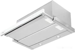 Кухонная вытяжка AKPO Light Touch Glass Twin II 60 WK-7 (белое стекло/нержавеющая сталь) - фото