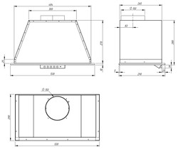 Кухонная вытяжка AKPO Neva eco 60 WK-4 (белый) - фото2