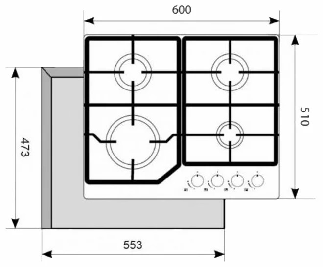 Варочная панель AKPO PGA 604 LGC IV