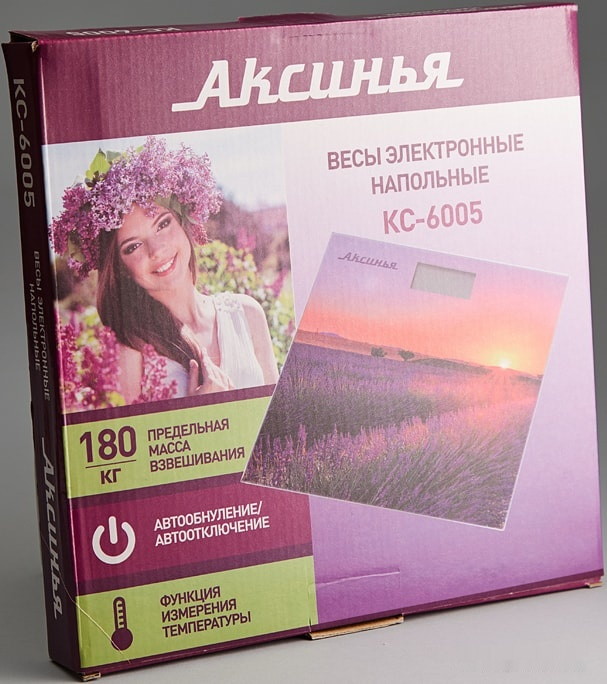 Напольные весы Аксинья КС-6005 Рассвет