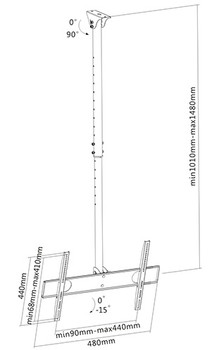 Кронштейн Arm Media LCD-1500 - фото2