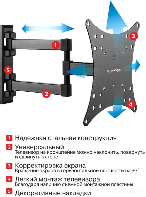 Кронштейн Arm Media MARS-4