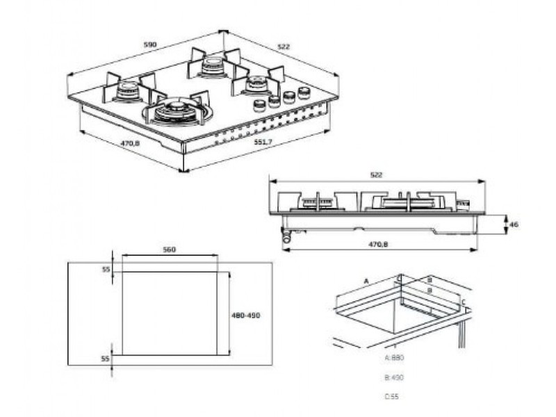 Варочная панель Beko HIAW64225SB