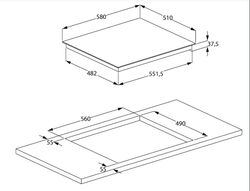 Электрическая варочная панель Beko HIC 64402 T - фото2