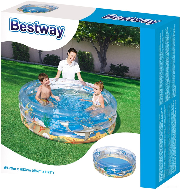 Надувной бассейн Bestway 51048 (170х53)