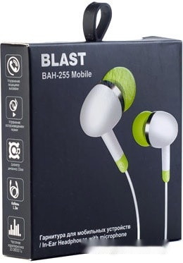 Наушники BLAST BAH-255 Mobile (белый)