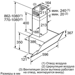 Вытяжка Bosch DWK065G60R - фото2