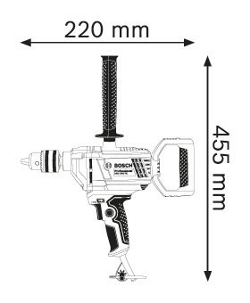 Дрель безударная Bosch GBM 1600 RE Professional