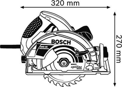 Дисковая пила Bosch GKS 65 Professional - фото2