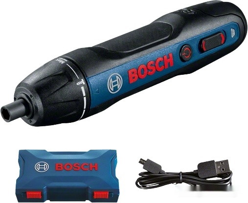 Электроотвертка Bosch Go Professional 06019H2103 (с АКБ, кейс)