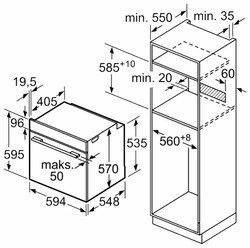 Духовой шкаф Bosch HBA534ES0 - фото2