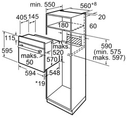 Духовой шкаф Bosch HBF154YS0 - фото2