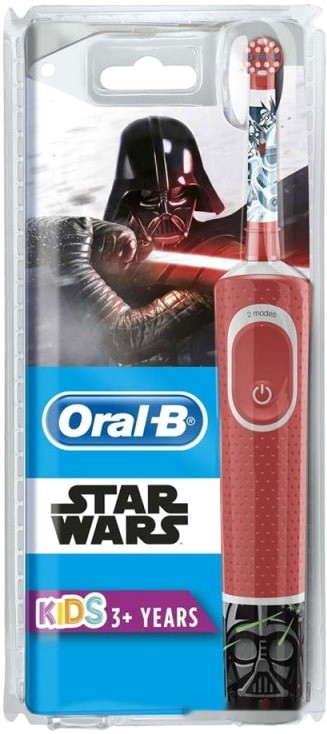 Электрическая зубная щетка Braun Oral-B Kids StarWars D100.413.2K