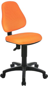 Офисное кресло Бюрократ KD-4/TW-96-1 (оранжевый) - фото