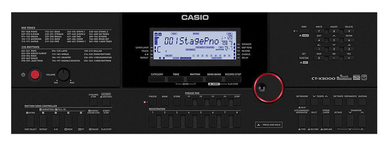 Синтезатор Casio CT-X3000