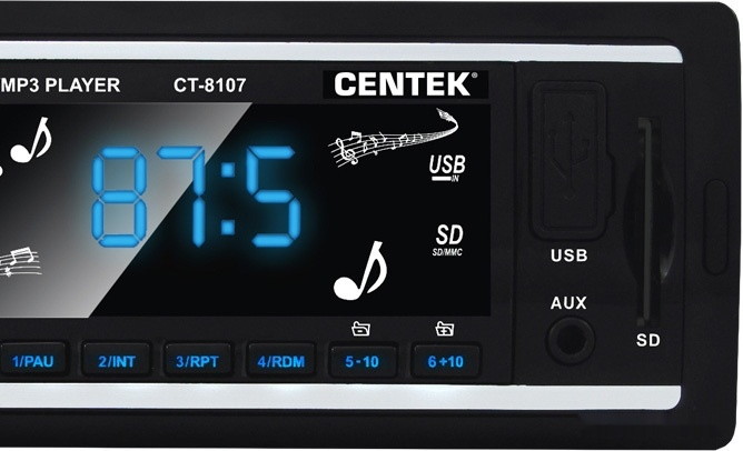 USB-магнитола CENTEK CT-8107