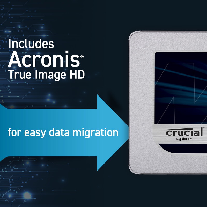 SSD Crucial MX500 4TB CT4000MX500SSD1