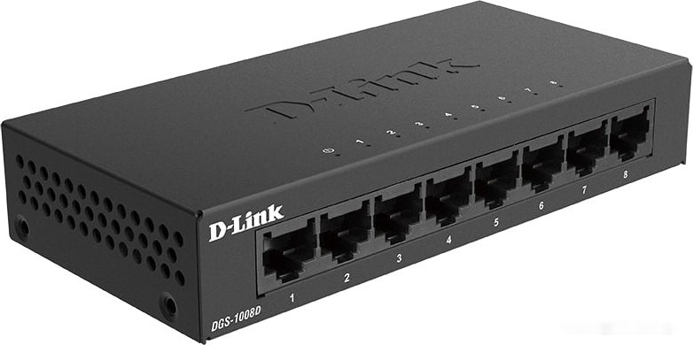 Неуправляемый коммутатор D-LINK DGS-1008D/K2A