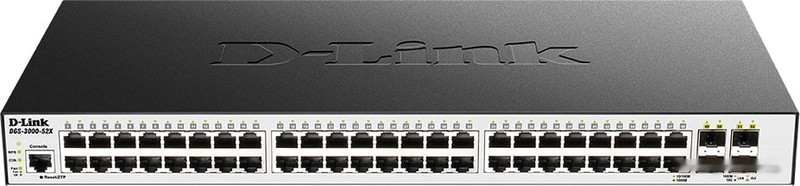 Управляемый коммутатор 2-го уровня D-LINK DGS-3000-52X/B2A