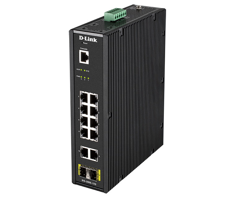 Коммутатор D-LINK DIS-200G-12PS/A1A