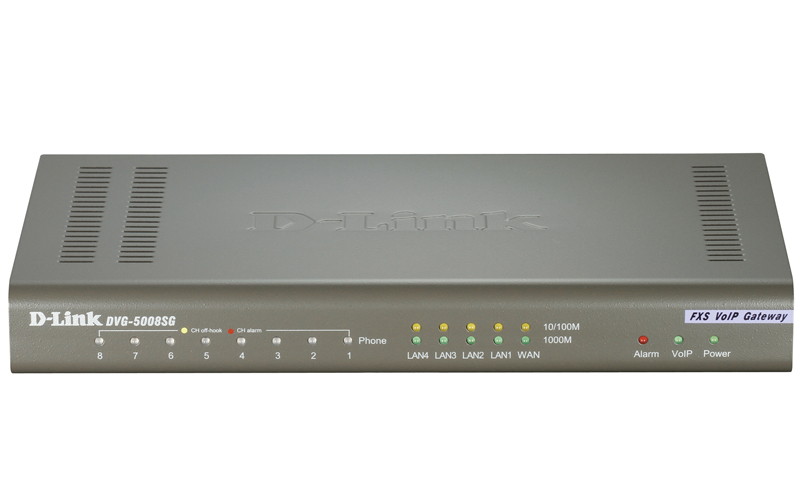 VoIP-шлюз D-LINK DVG-5008SG/A1A