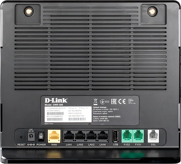 Беспроводной DSL-маршрутизатор D-LINK DWR-980/4HDA1E