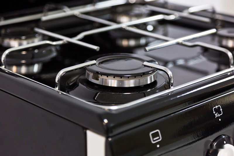 Кухонная плита De Luxe 5040.36Г (Щ) (черная)