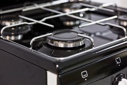 Кухонная плита De Luxe 5040.36Г (Щ) (черная) - фото2