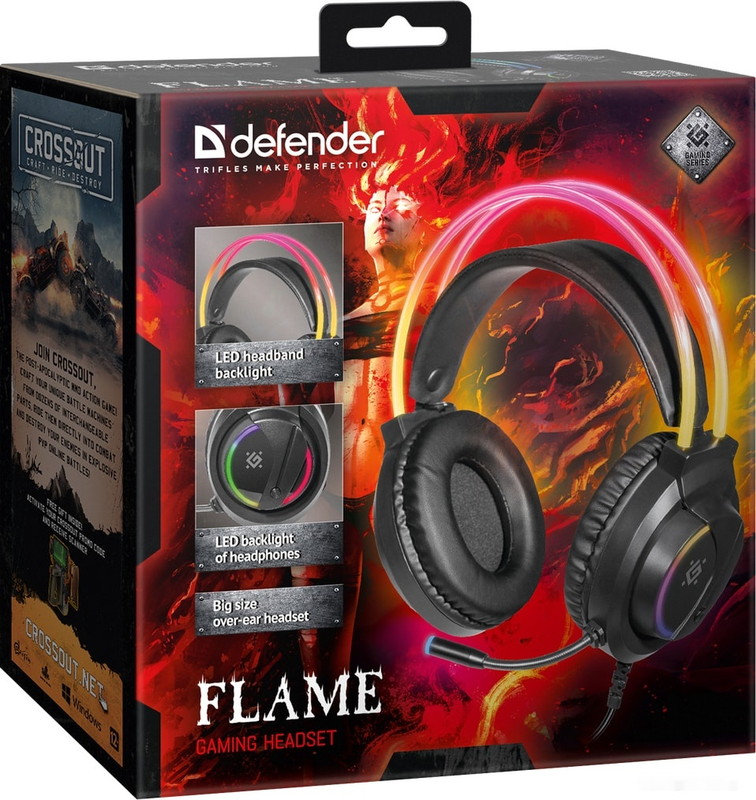 Наушники Defender Flame