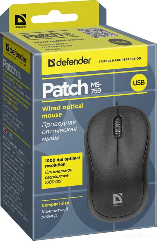 Мышь Defender Patch MS-759